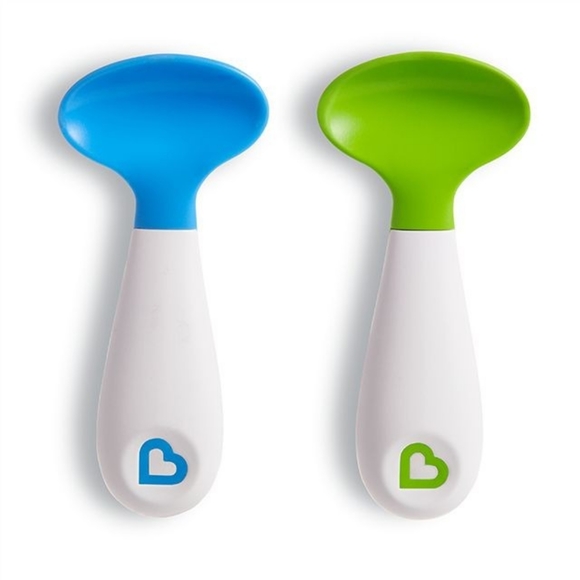 Munchkin Other - Munchkin Scooper' Spoons, 2PC in Blue/Green
